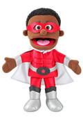 14" Superhero Boy (Black)