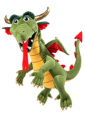 20” Dragon (green)